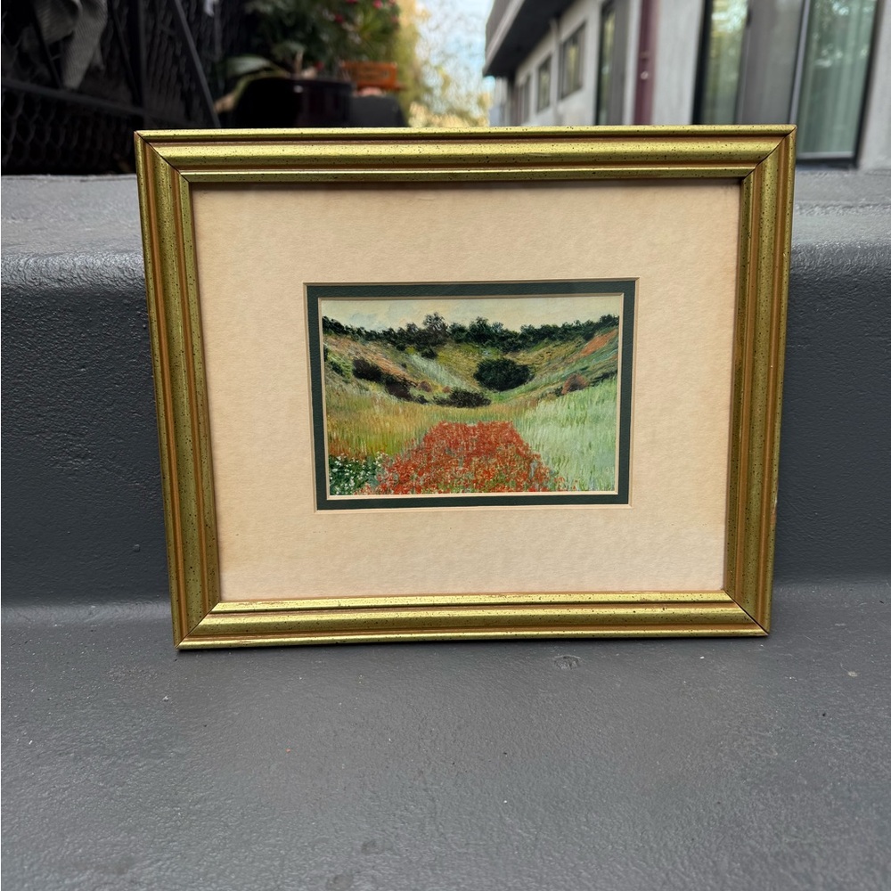 Home decor art drawing with frame living room art piece decoration vintage art - Picture 7 of 10